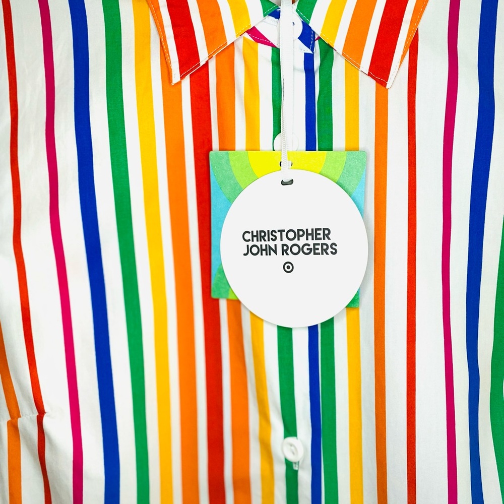 Christopher John Rogers for Target Shirtdress - Picture 2 of 9